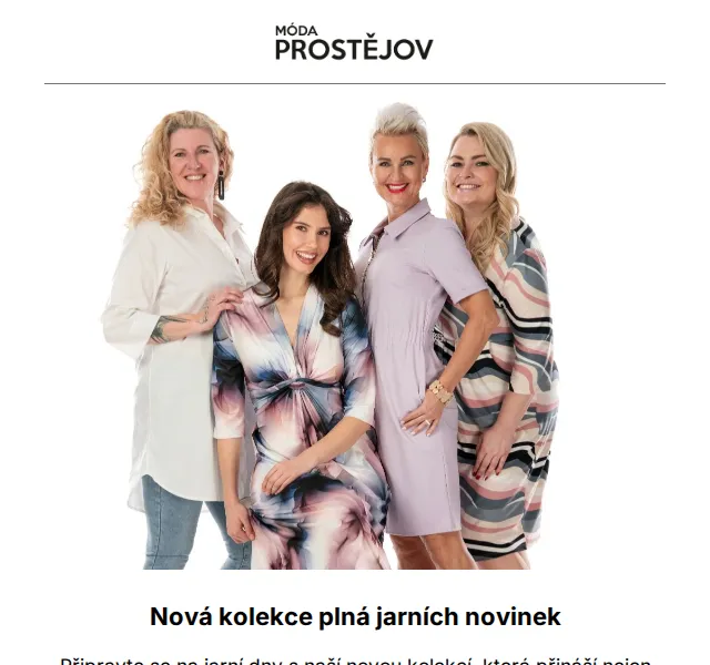 Móda Prostějov: Jarní novinky online – červenec 2026 | Nuslet.cz