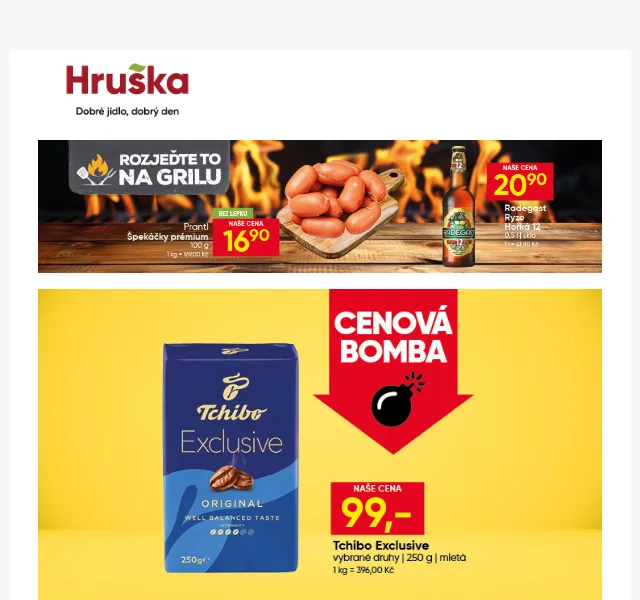 Hruška: Sedlčanský Hermelín 29,90 Kč – červen 2026 | Nuslet