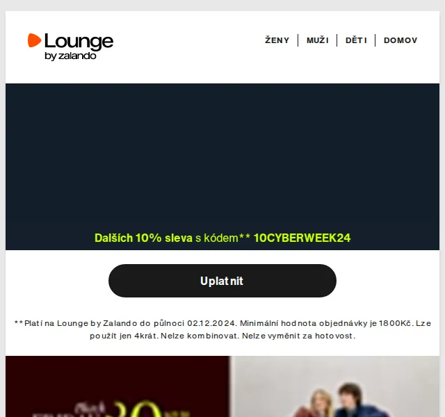 Lounge by Zalando: Black Friday až 80 % + 10 % – červen 2026 | Nuslet.cz