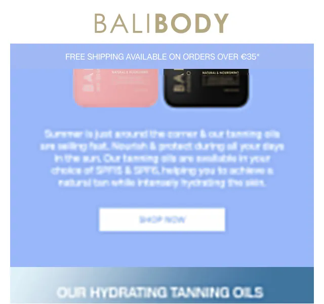Bali Body: Iconic Tanning Oils – červen 2026 | Nuslet.cz