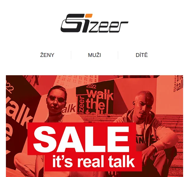 Sizeer: SALE až -50 % na boty, oblečení a doplňky – červen 2026 | Nuslet.cz