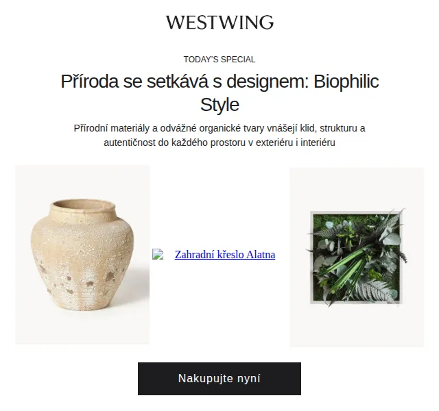 Westwing: Gurmánská zahrada, lněné povlečení – červen 2026 | Nuslet.cz