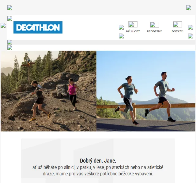 DECATHLON: Běžecké boty a oblečení – červen 2026 | Nuslet.cz