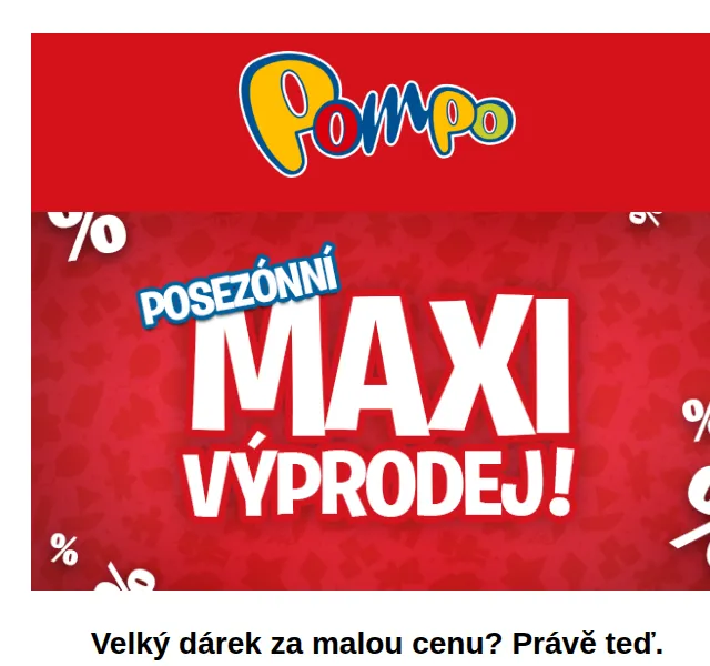 Pompo E-shop: Zahradní domečky a bazénky – září 2026
