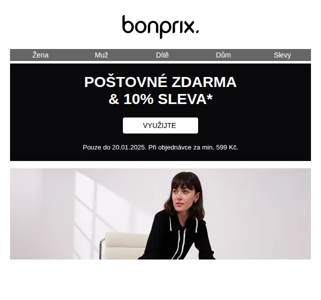 bonprix: 10% sleva a poštovné zdarma – červenec 2026 | Nuslet.cz
