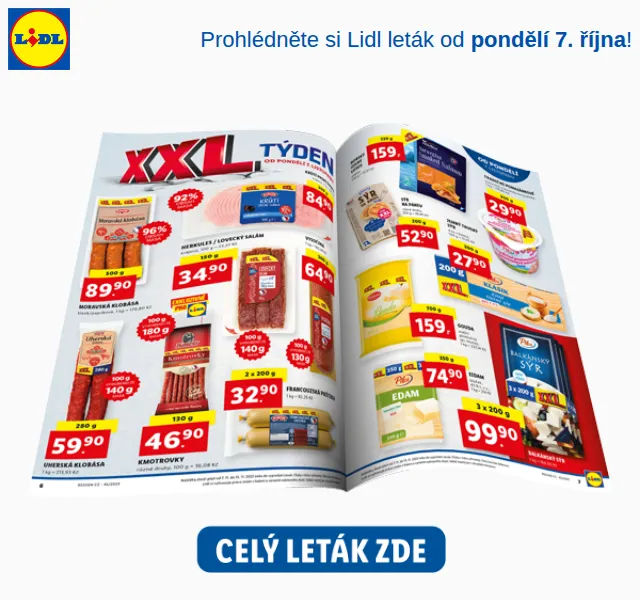 Lidl: XXL týden a Mexiko – listopad 2026 | Nuslet.cz