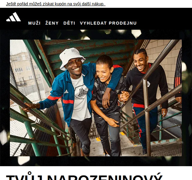 Adidas: 20% sleva na narozeniny – srpen 2022 | Nuslet.cz