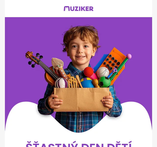 Muziker: Sleva na všechno s kódem CELEBRATE – červen 2026 | Nuslet.cz