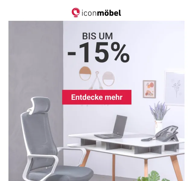 Icon Möbel: slevy až 15 % na designové židle – červen 2026 | Nuslet.cz