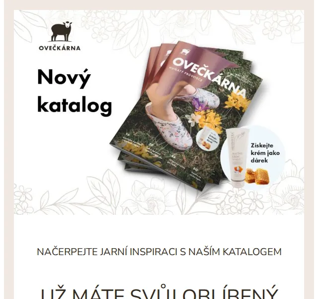Ovečkárna: Jarní katalog s dárkem – červen 2026 | Nuslet.cz
