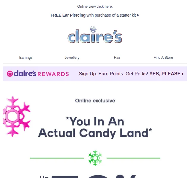 Claire's: Šperky ve tvaru sladkostí – červenec 2026 | Nuslet.cz