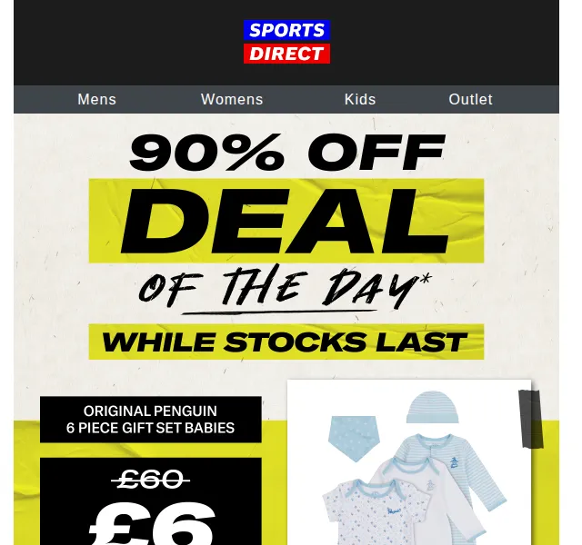 Sportsdirect.com: 90% sleva na dárkový set – červen 2026 | Nuslet.cz