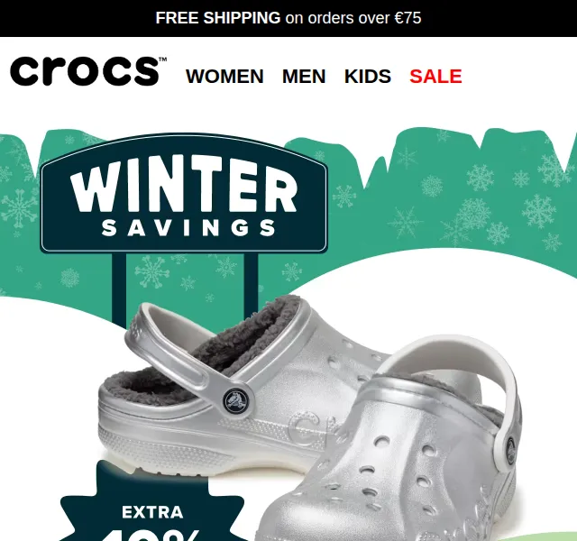Crocs: extra 10% sleva na výprodej – červenec 2026 | Nuslet.cz