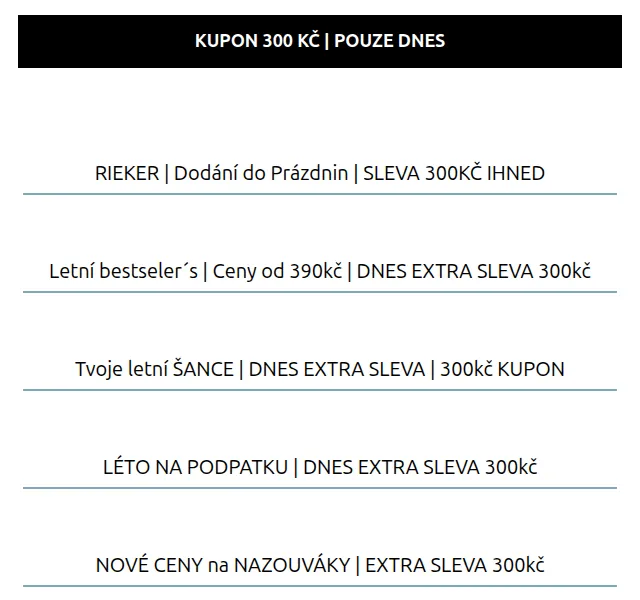 Eliteshoes: Letní botky se slevou 300 Kč – červenec 2026 | Nuslet.cz