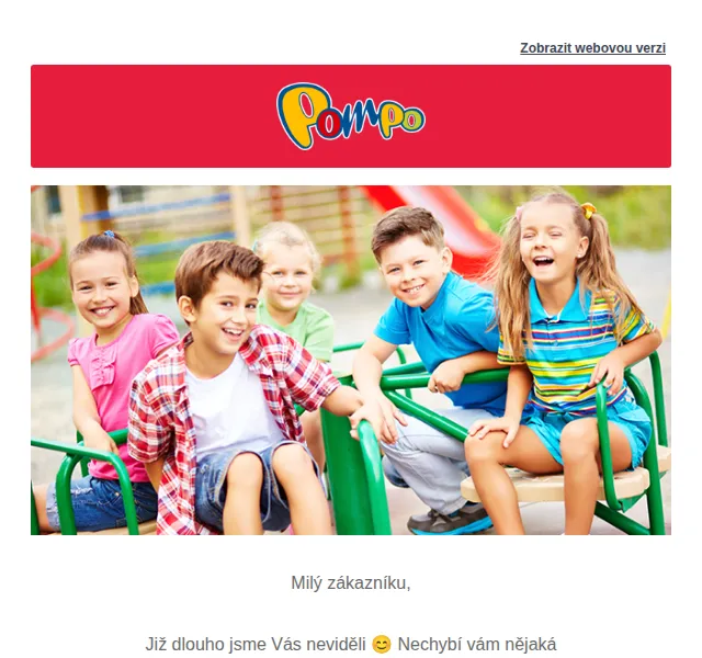 Pompo E-shop: Slevový kód 150 Kč – červen 2026 | Nuslet.cz