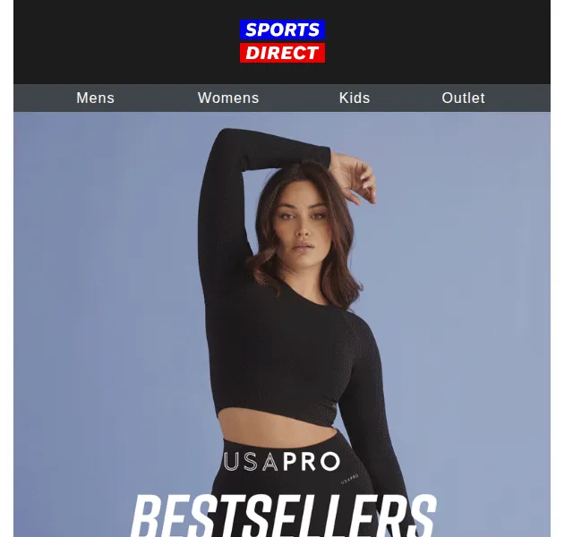 Sportsdirect: USA Pro sportovní oblečení se slevou – červen 2026 | Nuslet.cz