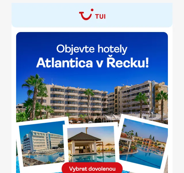 TUI Česká rep.: Hotely Atlantica Řecko – od 18 125 Kč | Nuslet.cz