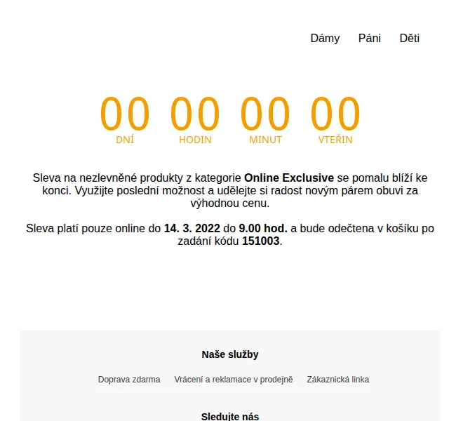 DEICHMANN: Sleva 15 % na Online Exclusive – červen 2026 | Nuslet.cz