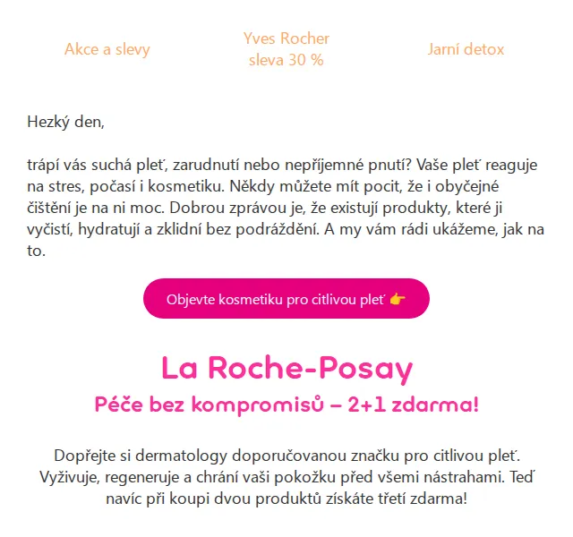Pilulka.cz: Kosmetika pro citlivou pleť 2+1 ZDARMA červen 2026 | Nuslet.cz