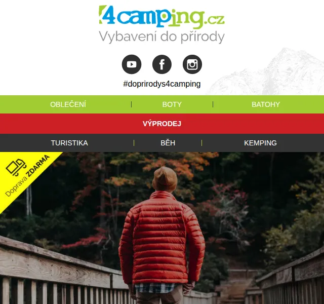 4camping: Podzimní bundy a kabáty + doprava zdarma – červen 2026 | Nuslet.cz