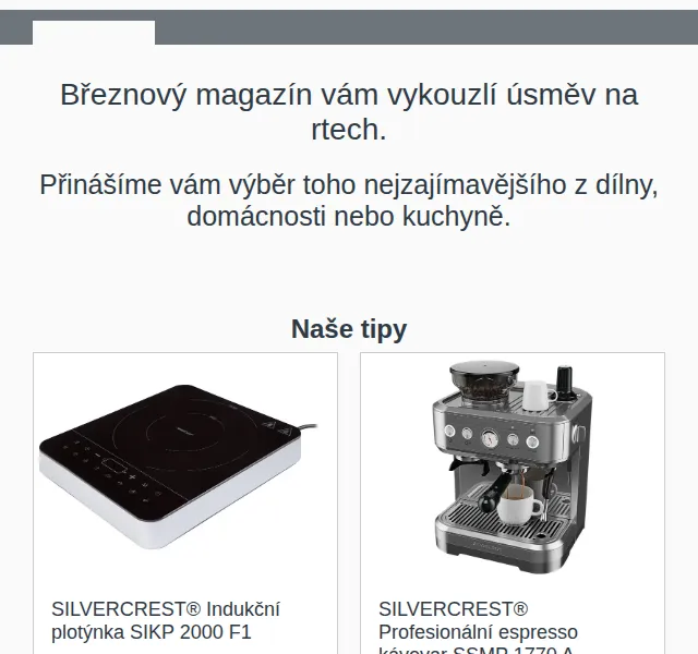 Lidl: Levnější bestsellery až o 50 % – březen 2026 | Nuslet.cz