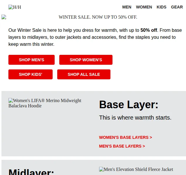 Helly Hansen: Winter Sale až 50% sleva – červenec 2026 | Nuslet.cz
