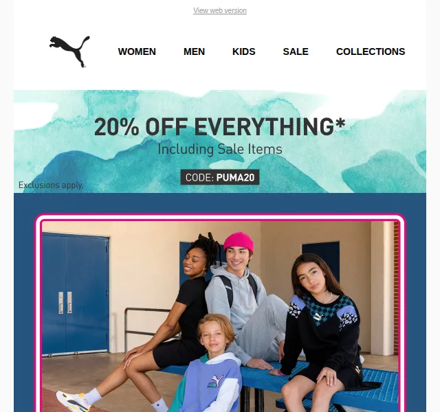 PUMA: Sleva 20 % na vybrané produkty – červen 2026 | Nuslet.cz