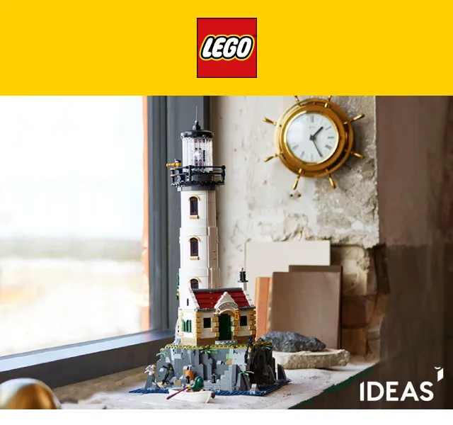 LEGO®: Nová sada Motorizovaný maják a další – červen 2026 | Nuslet.cz