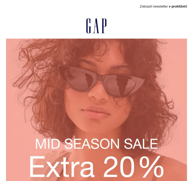 GAPstore.cz: Slevy až 60 % + extra 20 % – červen 2026 | Nuslet.cz