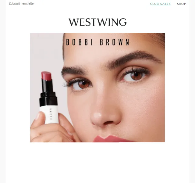Westwing: Bobbi Brown make-up v trendech – červenec 2026 | Nuslet.cz