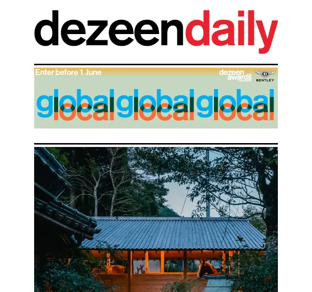 Dezeen Daily: Architektonické novinky, designové kousky a inspirace – červen 2026 | Nuslet.cz