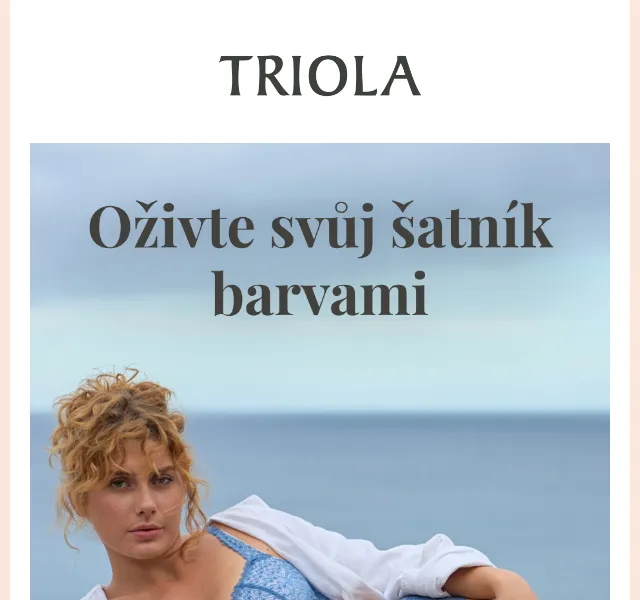 Triola: Novinky dámského prádla a plavek – červen 2026 | Nuslet.cz
