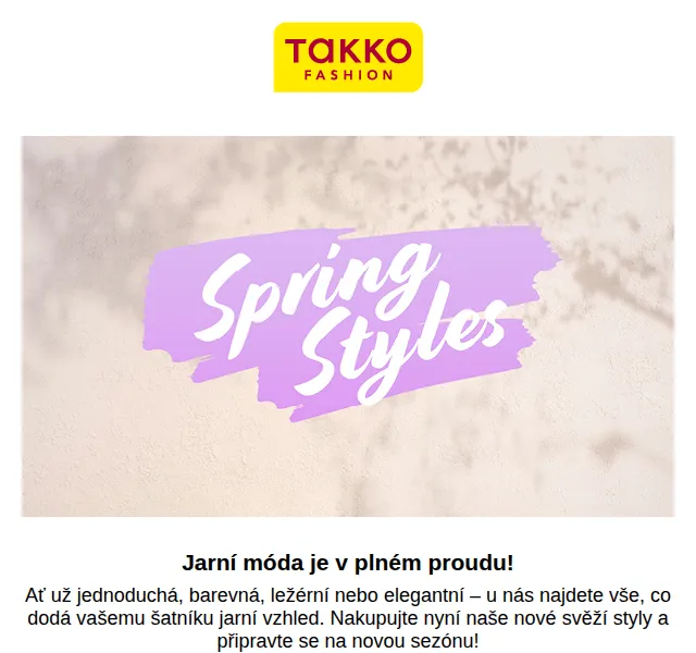 Takko Fashion: Nová jarní kolekce – červenec 2026 | Nuslet.cz