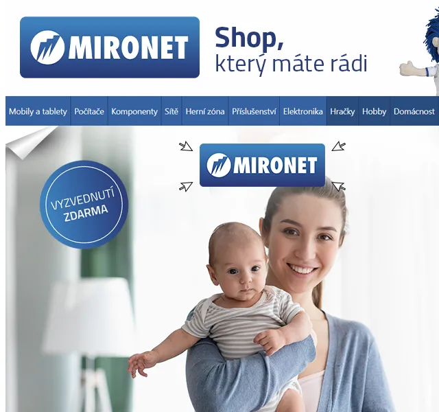 Mironet: Vše pro spokojené miminko – červen 2026 | Nuslet.cz