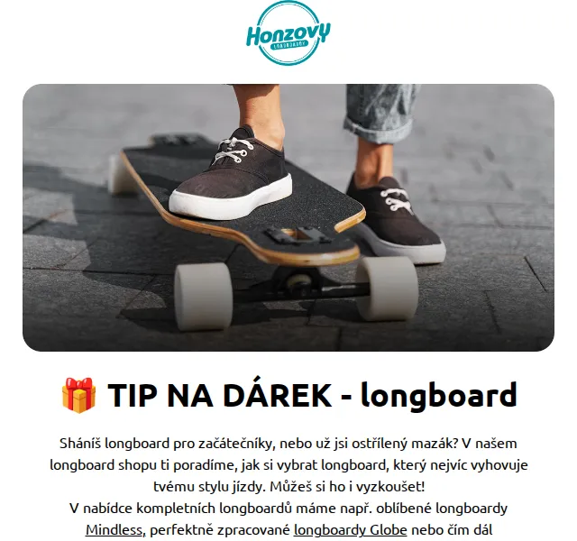 Honzovy Longboardy: Slevy na longboardy Mindless, Globe – červen 2026 | Nuslet.cz