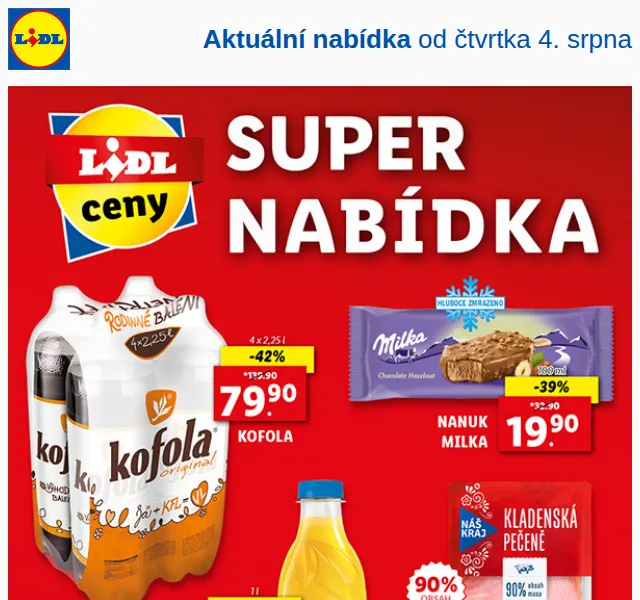 Lidl: Ochutnejte speciality s nádechem Británie a Irska – srpen 2026 | Nuslet.cz