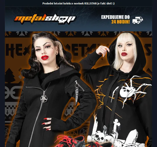 METALSHOP: Novinky KILLSTAR – prosinec 2022 | Nuslet.cz