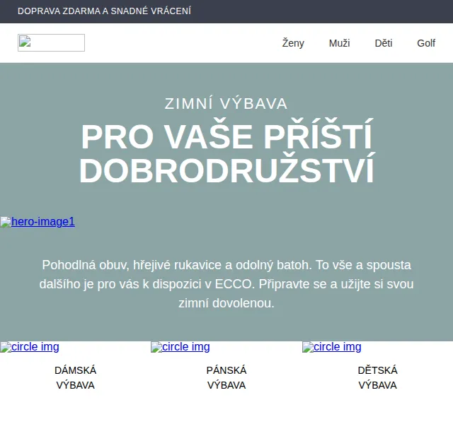 ECCO: Zimní výbava – červen 2026 | Nuslet.cz