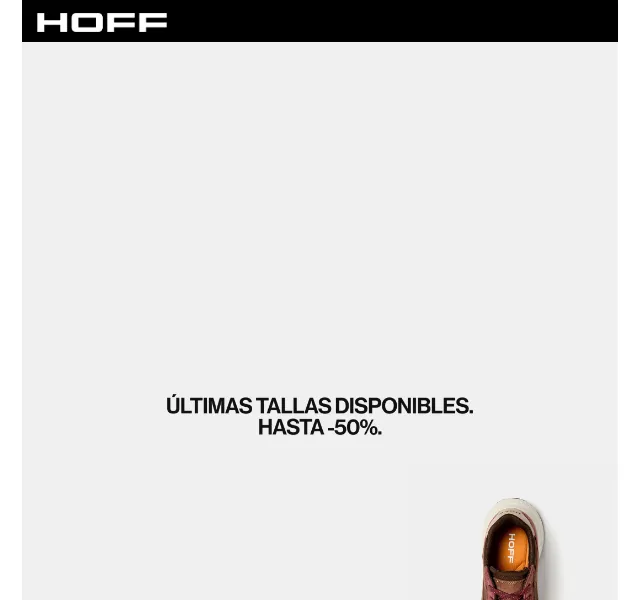 HOFF: Druhé výprodeje – sleva až 50 % | Duben 2026