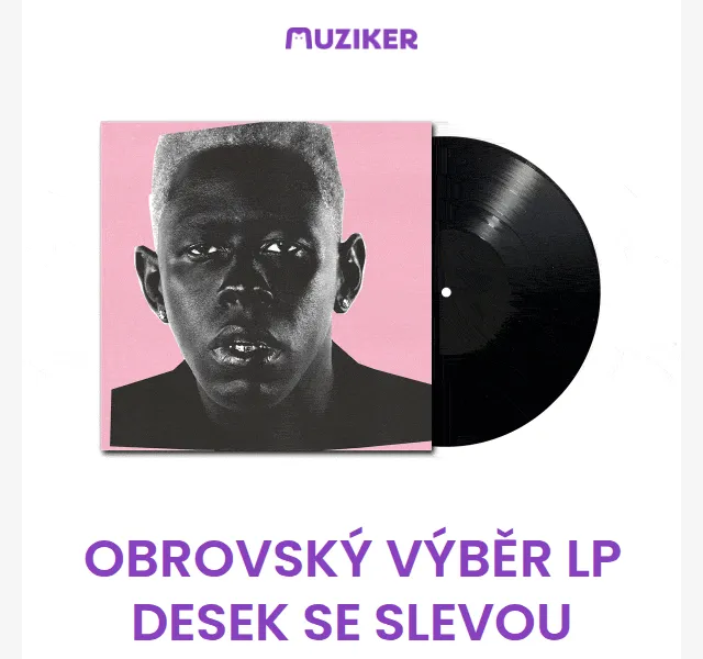 Muziker: Slevy na vybrané LP desky – červen 2026 | Nuslet.cz