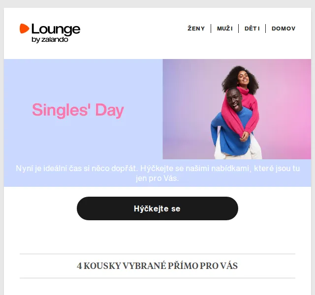 Lounge by Zalando: Singles' Day slevy adidas, Versace, Kappa – červen 2026 | Nuslet.cz