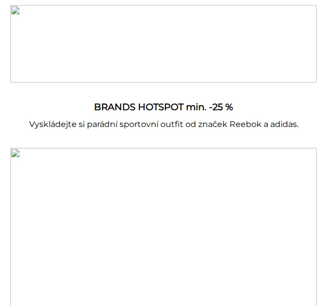 ANSWEAR: BRANDS HOTSPOT -25 % na Reebok a adidas – červen 2026 | Nuslet.cz