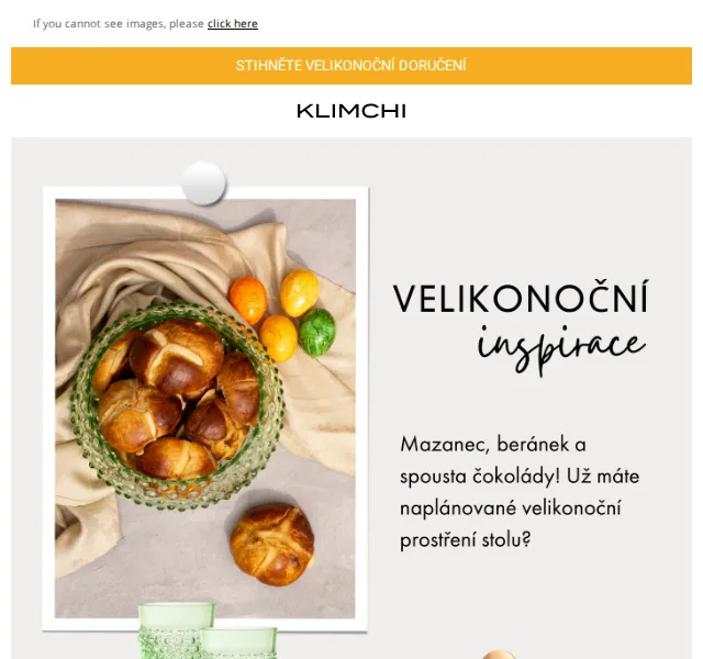 KLIMCHI: Poslední šance na velikonoční doručení – červen 2026 | Nuslet.cz