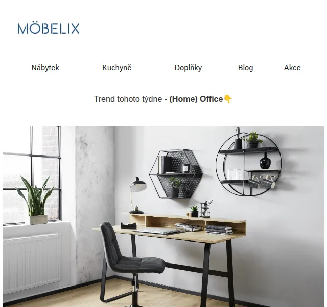 Möbelix: Získejte psací stůl Romance za 5 499 Kč – červen 2026 | Nuslet.cz