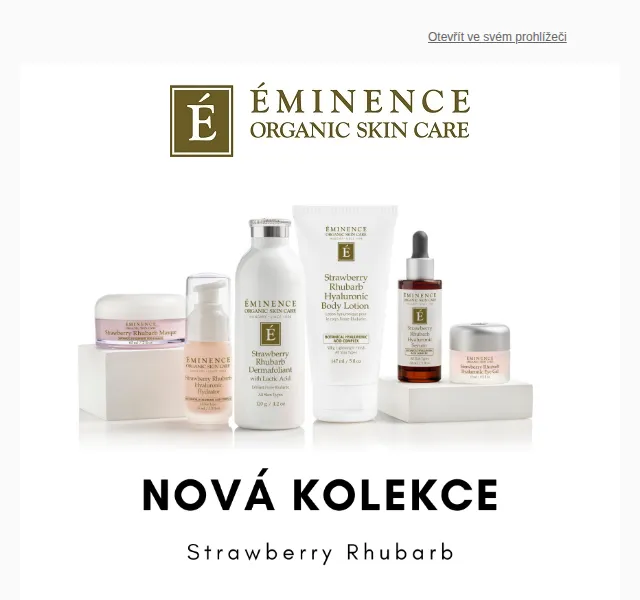 ORGANIC CARE s.r.o.: Nová kolekce Strawberry Rhubarb – červen 2026 | Nuslet.cz