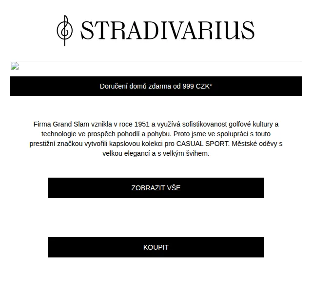 Stradivarius: Grand Slam kolekce – limitovaná edice – červen 2026 | Nuslet.cz