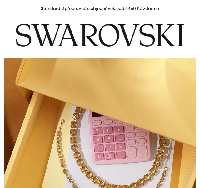 Swarovski: Ikonické náhrdelníky Millenia, Gema a Una Angelic – červen 2026 | Nuslet.cz