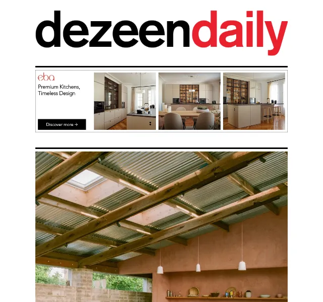 Dezeen Daily: Nové produkty a architektura – červen 2026 | Nuslet.cz