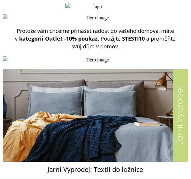 Vivre: -10 % v Outletu – červen 2026 | Nuslet.cz