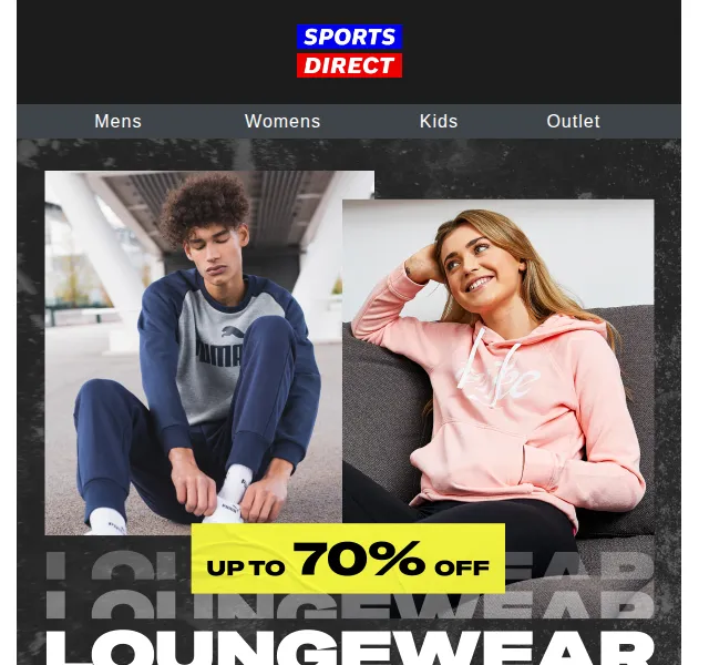 Sportsdirect.com: Loungwear do 40 £ – červen 2026 | Nuslet.cz